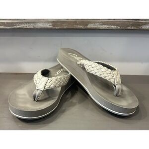 Cobian Women's‎ Braided Bounce Flip Flops Sandals Size 5/6